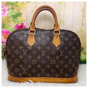 Authentic Monogrammed Louis Vuitton satchel